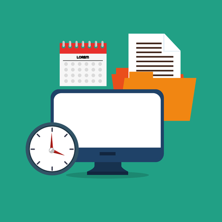 computer network media social tools icon vector illustrationのイラスト素材