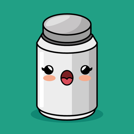 jam cute kawaii cartoon icon vector illustration eps 10のイラスト素材