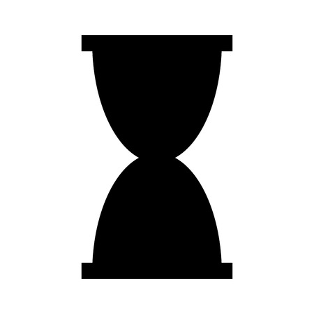 hourglass time isolated icon vector illustration designのイラスト素材