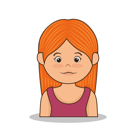 beautiful mother family member vector illustration designのイラスト素材