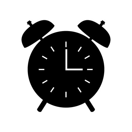 clock alarm isolated icon vector illustration designのイラスト素材