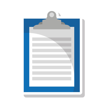 clipboard paper order isolated icon vector illustration designのイラスト素材