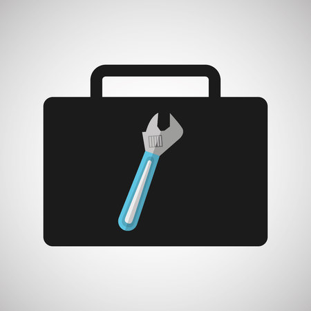 tool box spanner construction icon design vector illustrationのイラスト素材