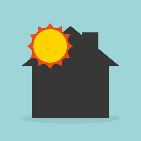 ecological alternative energy green vector illustration designのイラスト素材