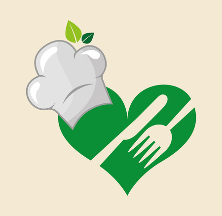 vegetarian menu healthy food vector illustration designのイラスト素材