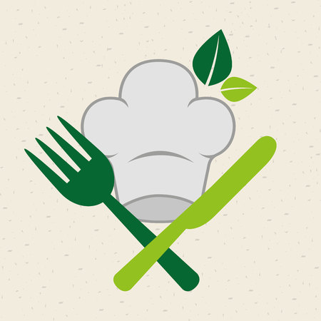 vegetarian menu healthy food vector illustration designのイラスト素材