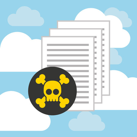 cloud computing data storage vector illustration designのイラスト素材