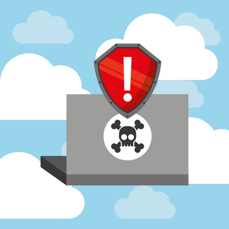 cloud computing data storage vector illustration designの写真素材