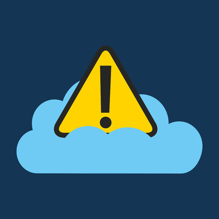 cloud computing data storage vector illustration designのイラスト素材