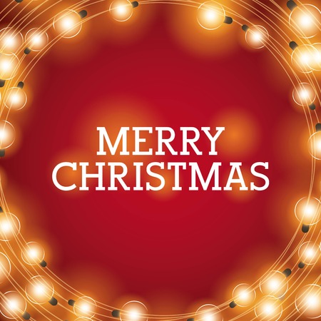 installation of Christmas lights decoration vector illustration designのイラスト素材