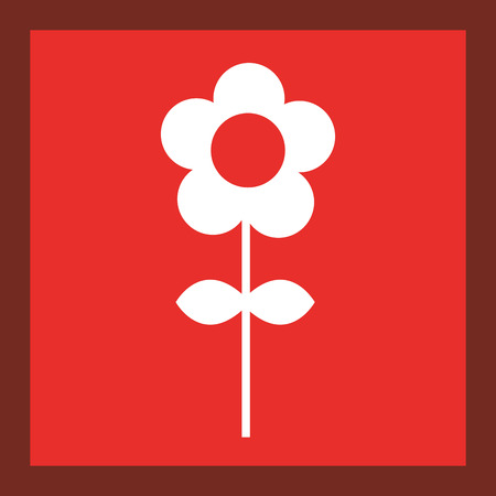 flower garden isolated icon vector illustration designのイラスト素材