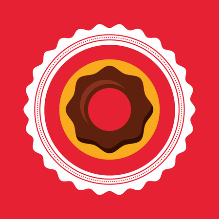 bakery food menu icon vector illustration designのイラスト素材