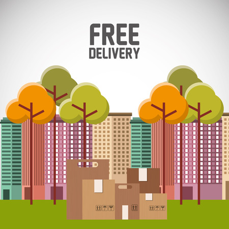 fast delivery service icon vector illustration designのイラスト素材
