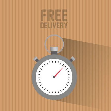 fast delivery service icon vector illustration designのイラスト素材
