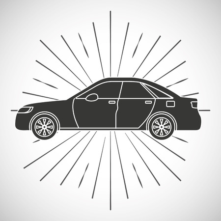 car vehicle transport icon vector illustration designのイラスト素材