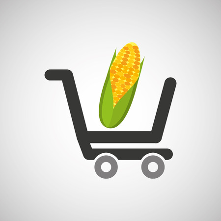 cart buy cob icon design vector illustrationのイラスト素材