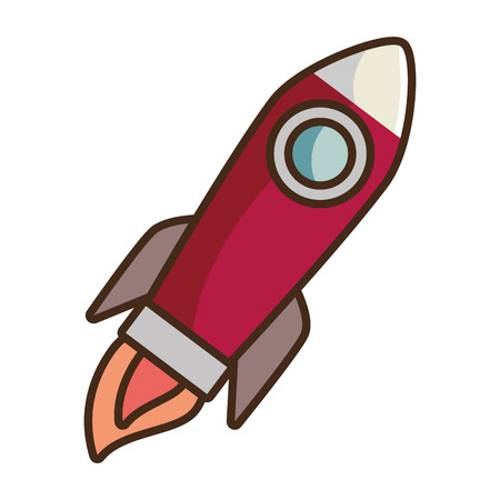rocket launcher start up vector illustration designのイラスト素材