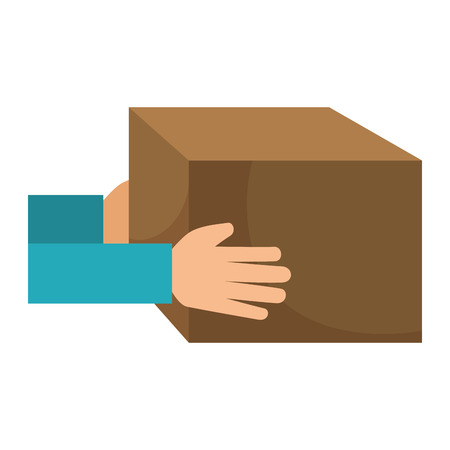 box carton packing icon vector illustration designのイラスト素材