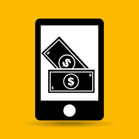 hand save money dollar icon vector illustrationのイラスト素材