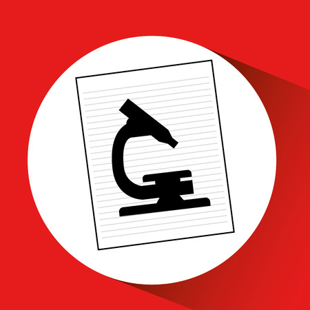 science laboratory microscope equipment drawingのイラスト素材