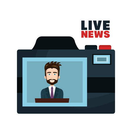 camera photographic isolated icon vector illustration designのイラスト素材