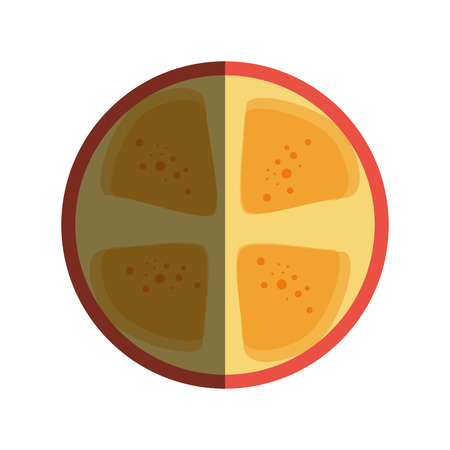 fresh fruit isolated icon vector illustration designのイラスト素材