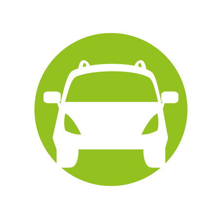 car auto vehicle isolated icon vector illustration designのイラスト素材