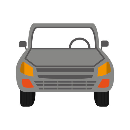 car auto vehicle isolated icon vector illustration designのイラスト素材