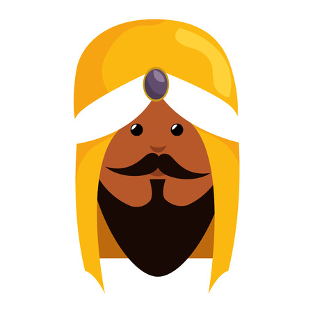 wise man epiphany manger character vector illustration designのイラスト素材