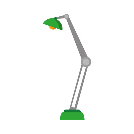 office lamp isolated icon vector illustration designのイラスト素材