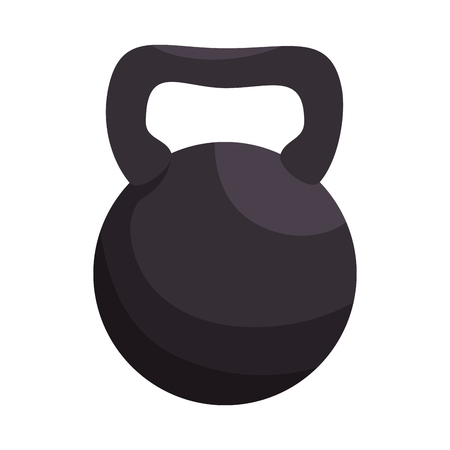 weight lifting gym isolated icon vector illustration designのイラスト素材