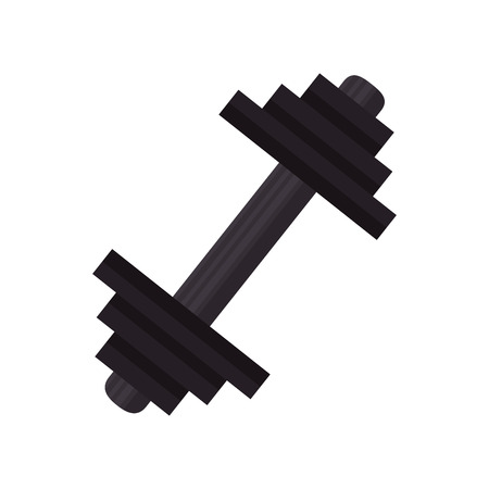 weight lifting gym isolated icon vector illustration designのイラスト素材