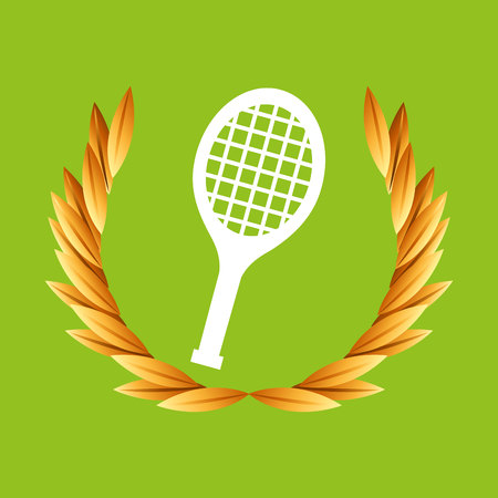 tennis sportのイラスト素材