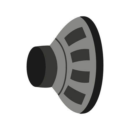 speaker audio device icon vector illustration designのイラスト素材