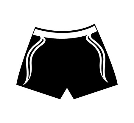 Swimwear vacations isolated icon vector illustration designのイラスト素材