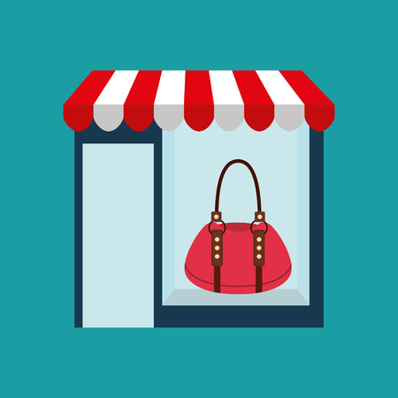 purse woman buys gifts vector illustration eps 10のイラスト素材