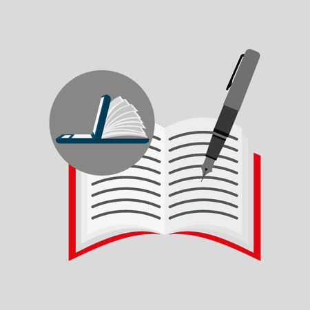 online learning writing education vector illustration eps 10のイラスト素材