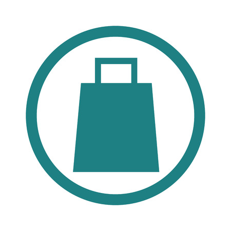 shopping bag paper icon vector illustration designのイラスト素材