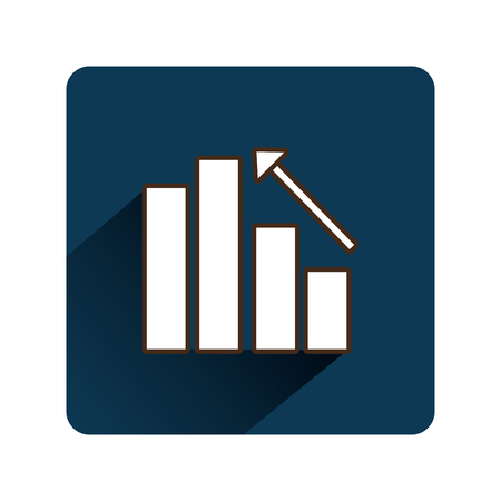 infographics bars isolated icon vector illustration designのイラスト素材