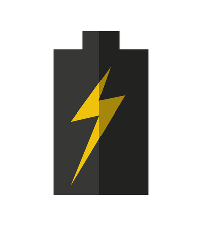 battery power energy icon vector illustration designのイラスト素材