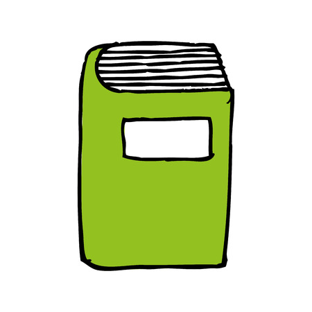 book school isolated icon vector illustration designのイラスト素材