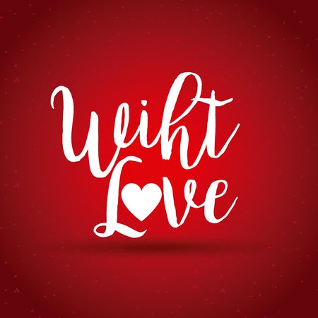 with love card. colorful design. vector illustrationのイラスト素材