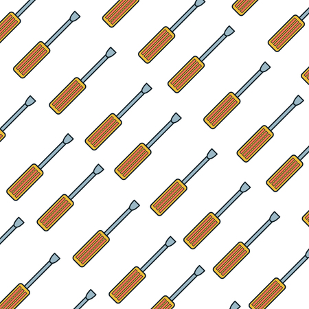 screwdriver tool isolated icon vector illustration designのイラスト素材
