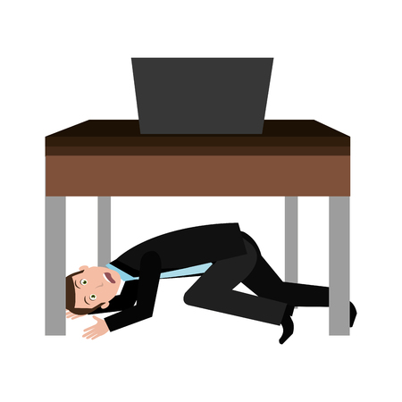 man character facial expression vector illustration designのイラスト素材