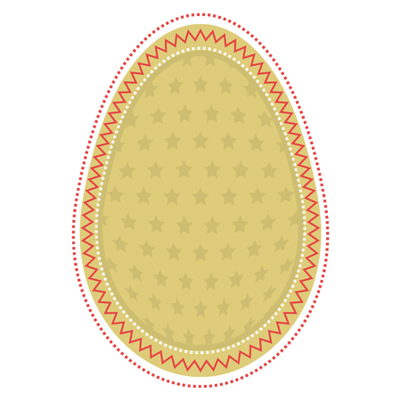 easter egg paint decoration vector illustration designのイラスト素材