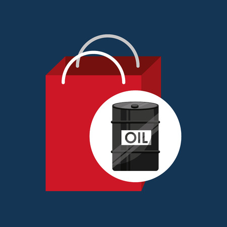 oil and petroleum industry shopping vector illustration eps 10のイラスト素材