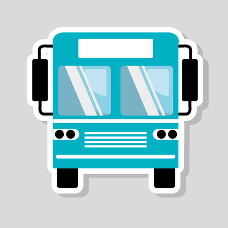 bus travel service public vector illustration designのイラスト素材