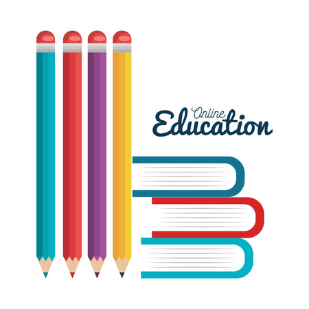 education set line icons vector illustration designのイラスト素材