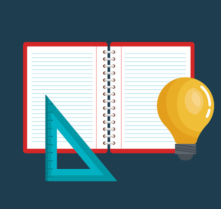 education set line icons vector illustration designのイラスト素材
