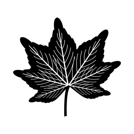 leafs plant isolated icon vector illustration designのイラスト素材